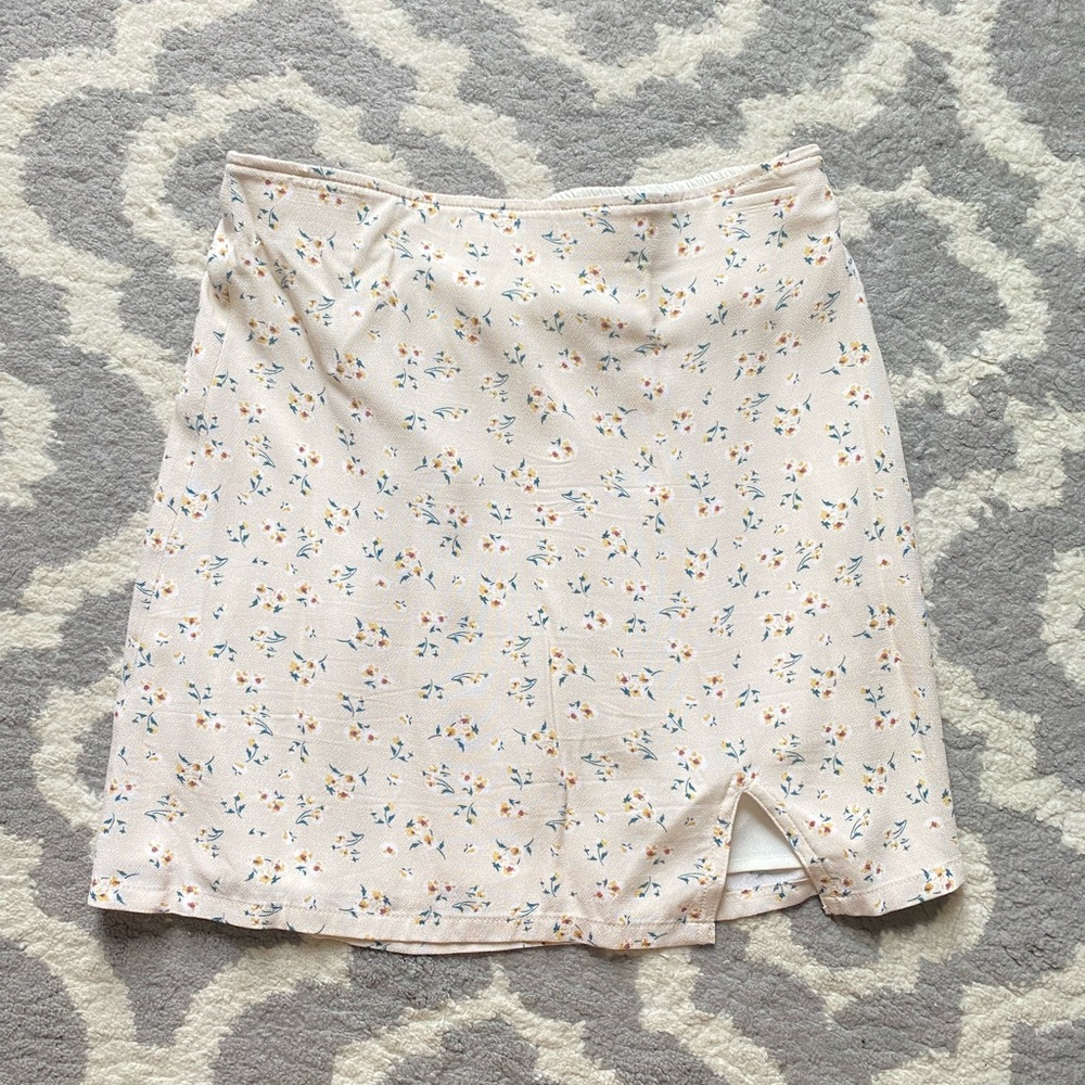 Floral skirt